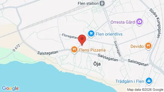 Lägenheter att hyra i Flen - Bild från Google Street View
