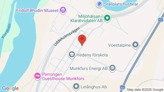 Lägenheter att hyra i Munkfors - kort over placeringen