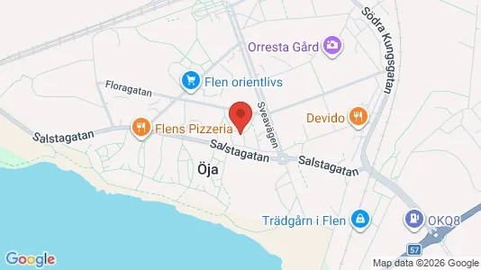 Lägenheter att hyra i Flen - Bild från Google Street View