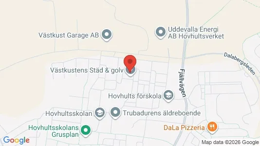 Lägenheter att hyra i Uddevalla - kort over placeringen