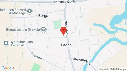 Lägenheter att hyra i Ljungby - Bild från Google Street View