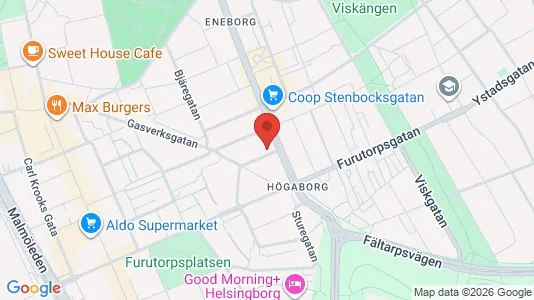 Lägenheter att hyra i Helsingborg - Bild från Google Street View