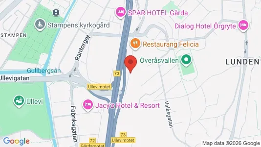 Lägenheter att hyra i Örgryte-Härlanda - Bild från Google Street View