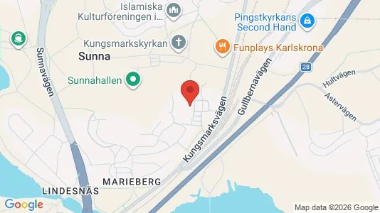 Lägenheter att hyra i Karlskrona - Bild från Google Street View