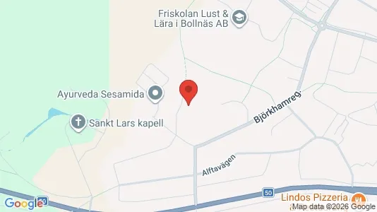 Lägenheter att hyra i Bollnäs - kort over placeringen