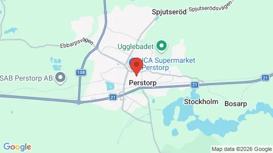 Lägenheter att hyra i Perstorp - Bild från Google Street View