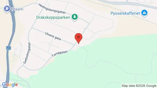 Lägenheter att hyra i Borås - kort over placeringen