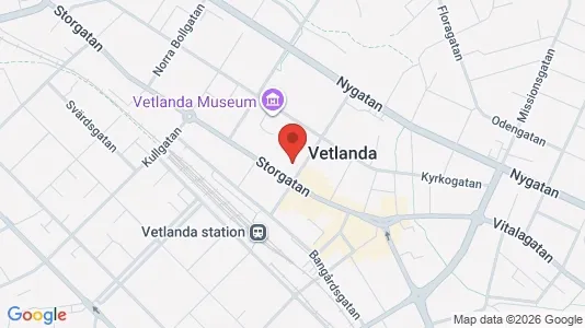 Lägenheter att hyra i Vetlanda - Bild från Google Street View
