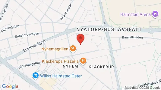 Lägenheter att hyra i Halmstad - Bild från Google Street View