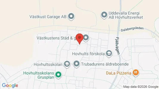 Lägenheter att hyra i Uddevalla - kort over placeringen