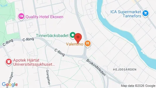 Lägenheter att hyra i Linköping - kort over placeringen