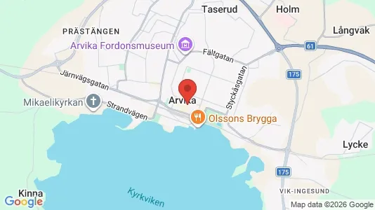 Lägenheter att hyra i Arvika - Bild från Google Street View
