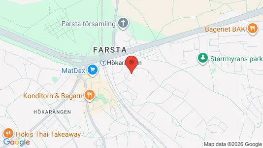 Lägenheter att hyra i Söderort - kort over placeringen