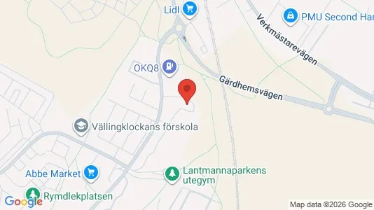 Lägenheter att hyra i Trollhättan - Bild från Google Street View