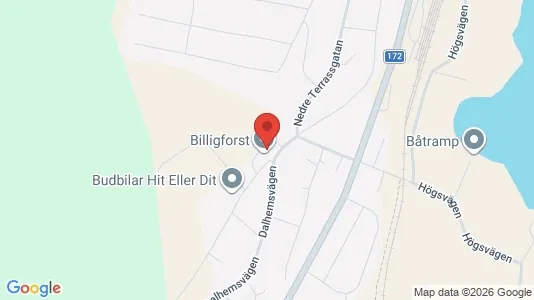 Lägenheter att hyra i Bengtsfors - kort over placeringen