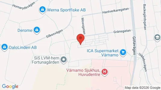 Lägenheter att hyra i Värnamo - Bild från Google Street View