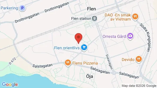 Lägenheter att hyra i Flen - Bild från Google Street View