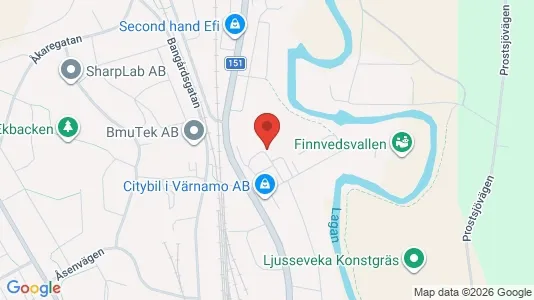 Lägenheter att hyra i Värnamo - Bild från Google Street View