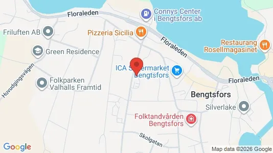 Lägenheter att hyra i Bengtsfors - kort over placeringen