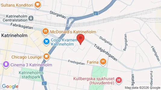 Lägenheter att hyra i Katrineholm - kort over placeringen