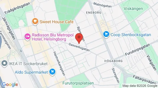 Lägenheter att hyra i Helsingborg - Bild från Google Street View