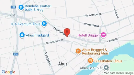 Lägenheter att hyra i Kristianstad - kort over placeringen