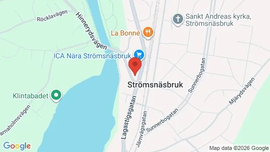 Lägenheter att hyra i Markaryd - kort over placeringen