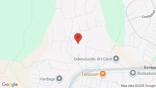 Lägenheter att hyra i Borås - kort over placeringen