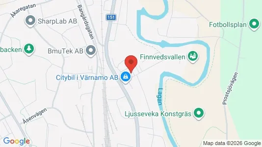 Lägenheter att hyra i Värnamo - Bild från Google Street View