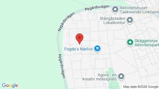 Lägenheter att hyra i Linköping - kort over placeringen