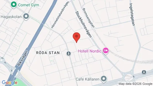 Lägenheter att hyra i Norrköping - kort over placeringen
