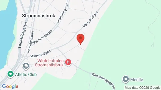Lägenheter att hyra i Markaryd - kort over placeringen