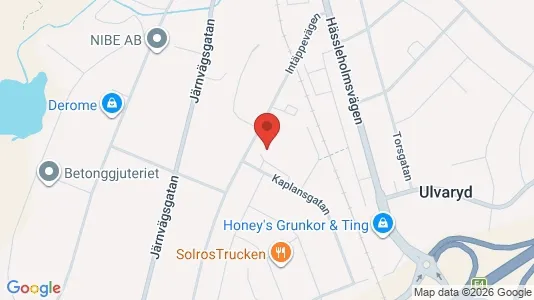 Lägenheter att hyra i Markaryd - Bild från Google Street View