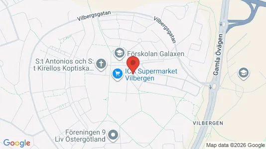 Lägenheter att hyra i Norrköping - kort over placeringen