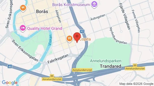Lägenheter att hyra i Borås - Bild från Google Street View