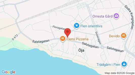 Lägenheter att hyra i Flen - Bild från Google Street View