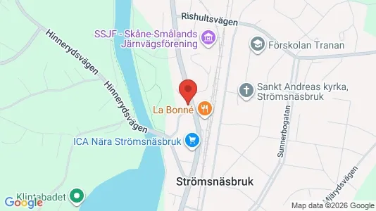 Lägenheter att hyra i Markaryd - kort over placeringen