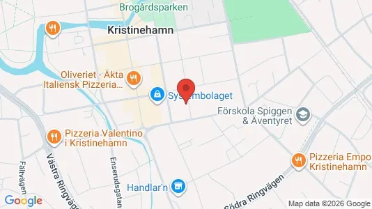 Lägenheter att hyra i Kristinehamn - kort over placeringen