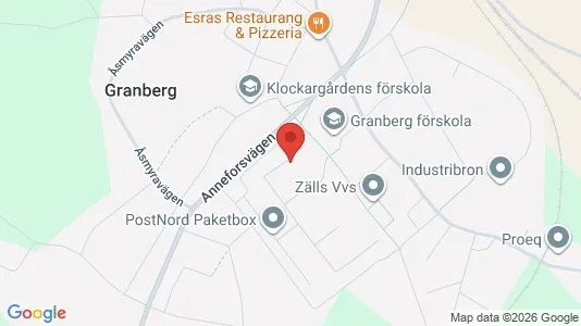 Lägenheter att hyra i Bollnäs - kort over placeringen