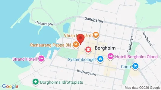 Lägenheter att hyra i Borgholm - kort over placeringen