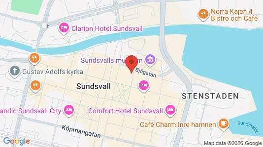 Lägenheter att hyra i Sundsvall - Bild från Google Street View