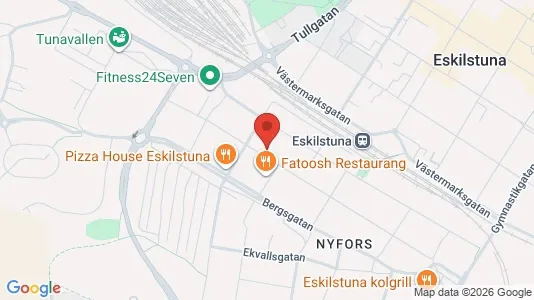 Lägenheter att hyra i Eskilstuna - kort over placeringen