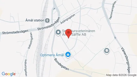 Lägenheter att hyra i Åmål - Bild från Google Street View