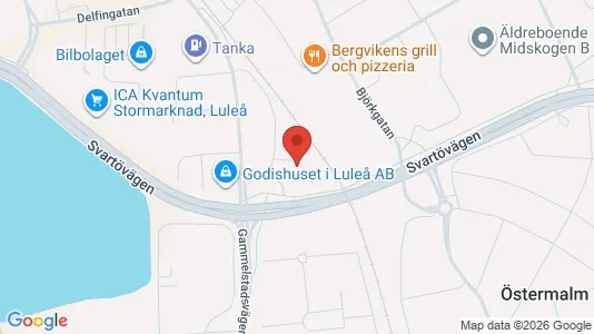 Lägenheter att hyra i Luleå - Bild från Google Street View