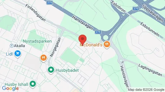 Lägenheter att hyra i Västerort - kort over placeringen