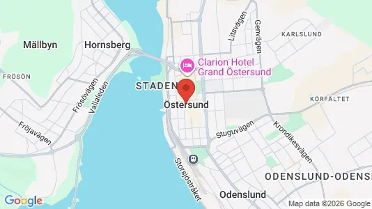 Hus att hyra i Östersund - Bild från Google Street View