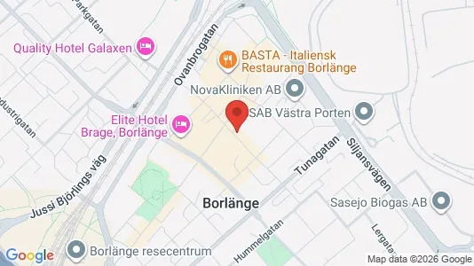 Lägenheter att hyra i Borlänge - Bild från Google Street View