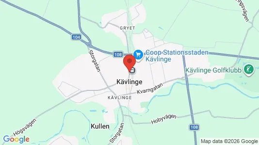 Hus att hyra i Kävlinge - Bild från Google Street View