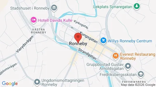 Lägenheter att hyra i Ronneby - Bild från Google Street View