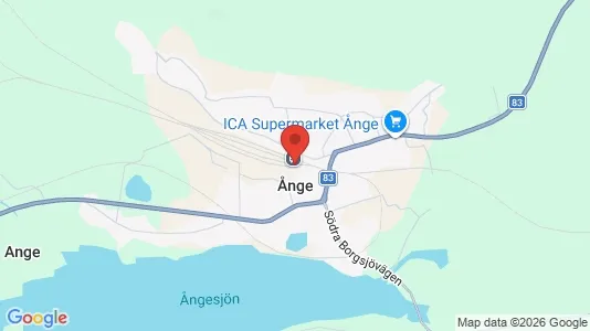 Hus att hyra i Ånge - Bild från Google Street View